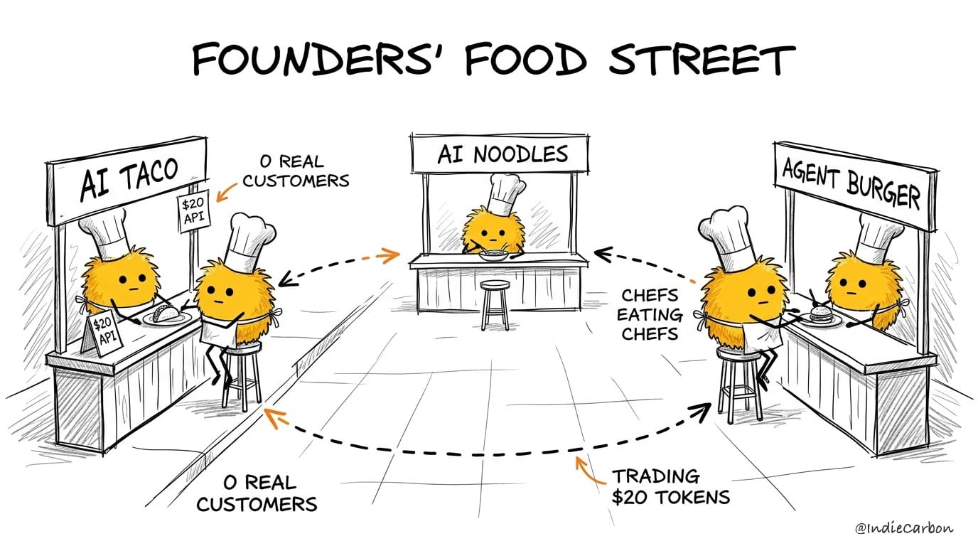The Founders' Food Street: Every Diner Is a Restaurant Owner