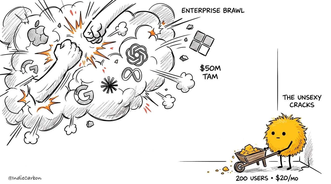 The Unsexy Cracks: Enterprise Titan Brawl vs The Solo Niche
